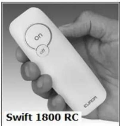 Eurom Swift 1800RC - Swift 1800 RC &amp; 2200 RCD - 2