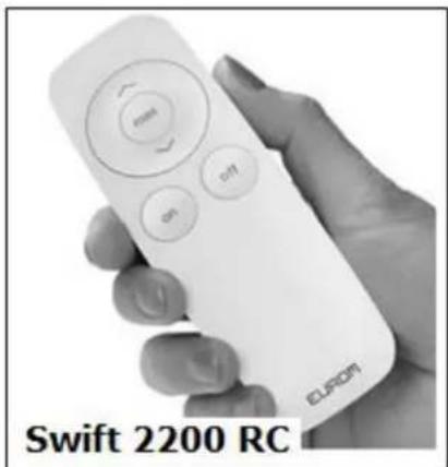 Eurom Swift 1800RC - Swift 1800RC &amp; 2200 RCD - 3