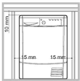 INDESIT IDCA 835 B (EU) - Dove installare l'asciugatrice - 1