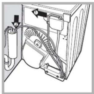 INDESIT IDCA 835 B (EU) - Scarico dell'acqua - 1