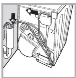 INDESIT IDCA 835 B (EU) - Water drainage - 1
