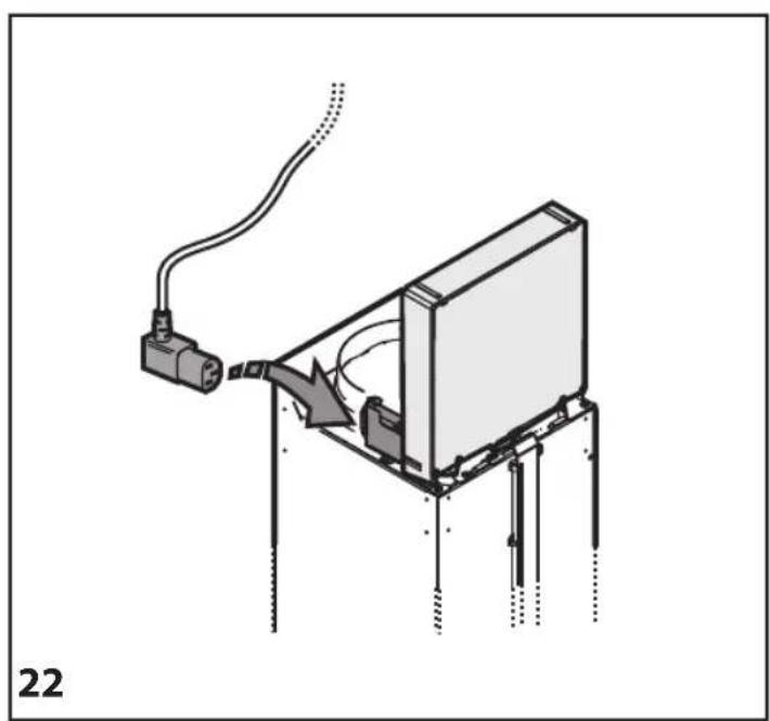 BAUKNECHT DDB 7760 IN - Resetten van de signalering voor verzadiging van de filters - 23