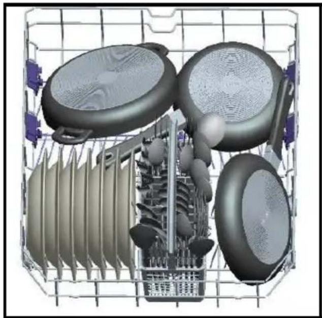 TELEFUNKEN TFGS60SI10A++ - Upper Cutlery Basket - 5
