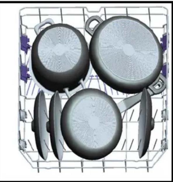 TELEFUNKEN TFGS60SI10A++ - Upper Cutlery Basket - 6