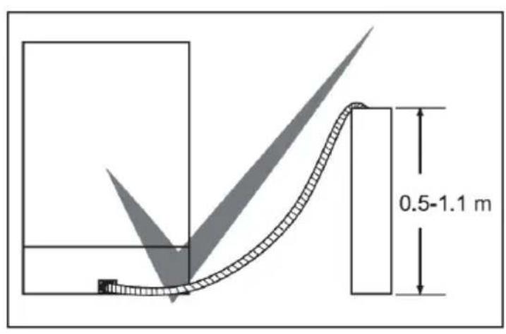 TELEFUNKEN TFGS60SI10A++ - Tuyau de vidange - 2