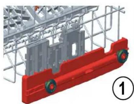 TELEFUNKEN TFGS60SI10A++ - Hohenverstellung des gefüllten oberen Korbs - 2