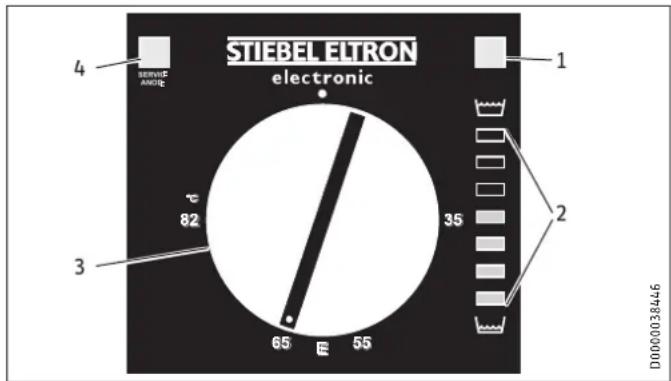 STIEBEL ELTRON SH 100 S - Nastawy - 1
