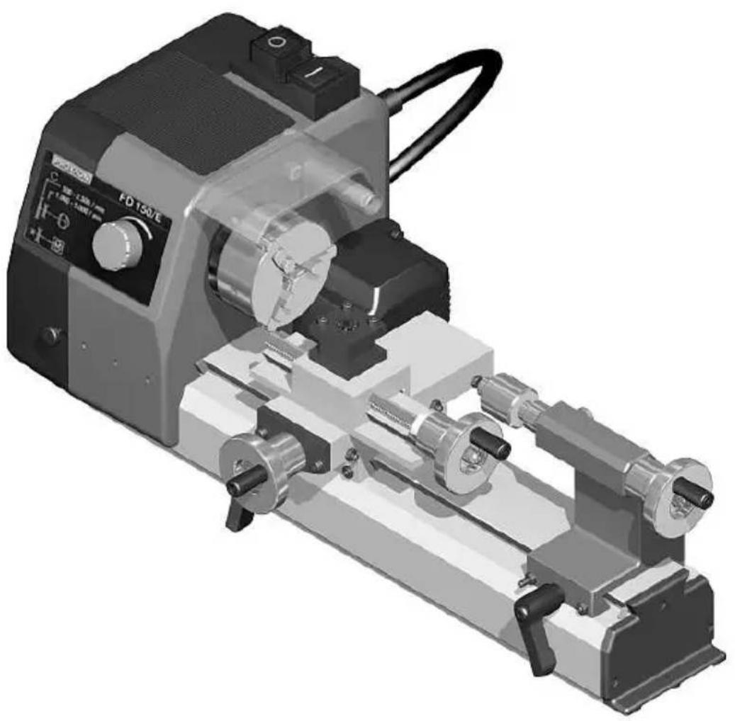 PROXXON FD 150E - Drehmaschine FD 150/E - 1
