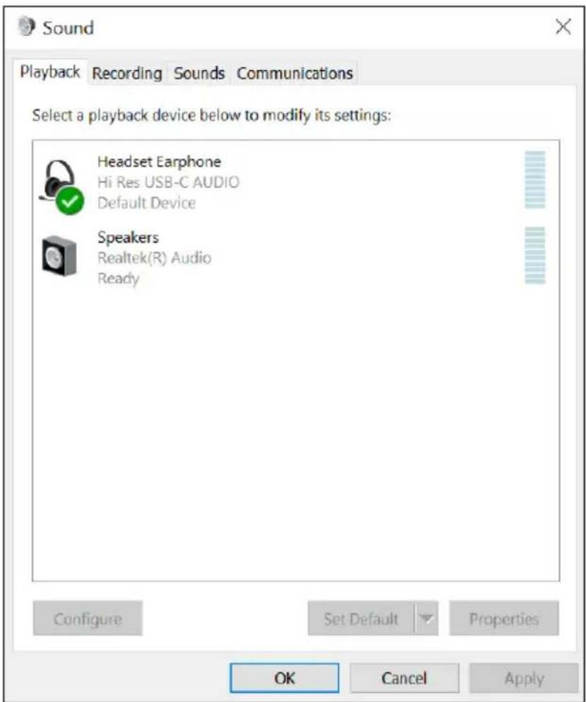 ACER USB TypeC Dock III - CONFIGURATION AUDIO - 1