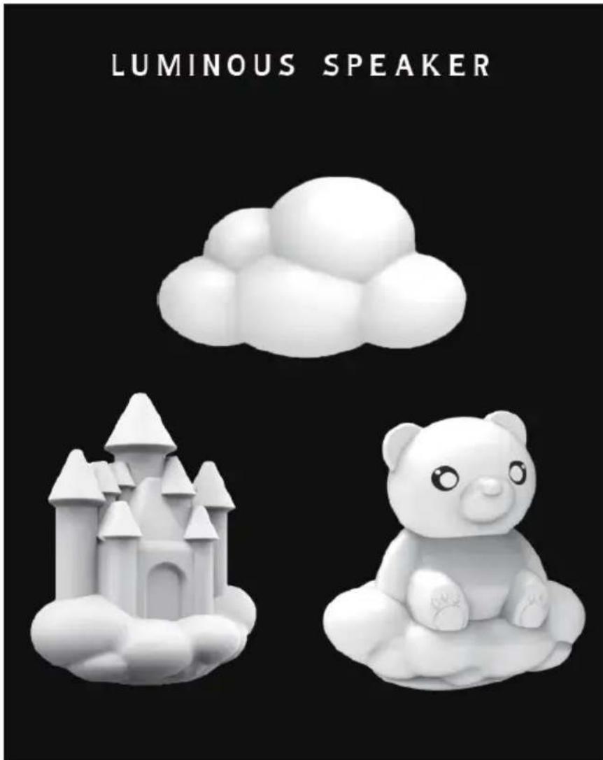 BIGBEN INTERACTIVE BTLSWCASTLE - LUMINOUS SPEAKER - 1