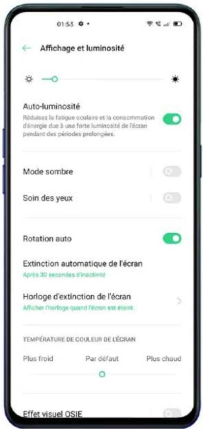 OPPO Reno 3 Pro - Soin des yeux - 1
