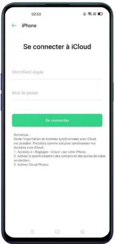 OPPO Reno 3 Pro - Importer des données depuis un iPhone - 1