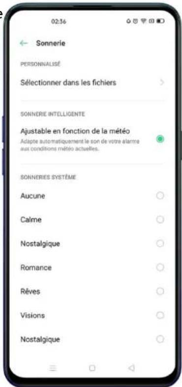 OPPO Reno 3 Pro - Paramètres d'affichage de l'heure - 1