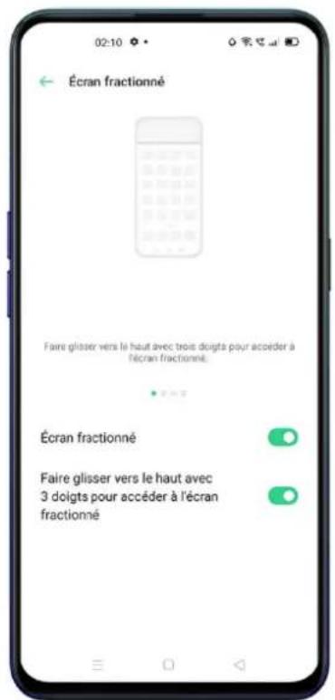 OPPO Reno 3 Pro - Écran fractionné - 1