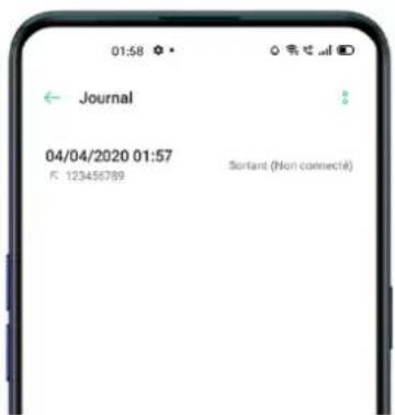 OPPO Reno 3 Pro - Afficher le journal des appels - 1