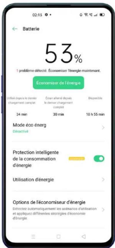 OPPO Reno 3 Pro - Economiseur d'energie - 1