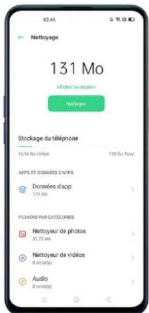 OPPO Reno 3 Pro - Nettoyer le stockage - 1
