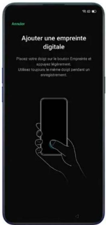OPPO Reno 3 Pro - Empreinte - 1
