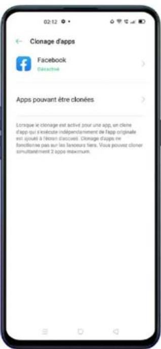OPPO Reno 3 Pro - Cloner des applications - 2