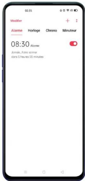 OPPO Reno 3 Pro - Créer une Alarme - 1