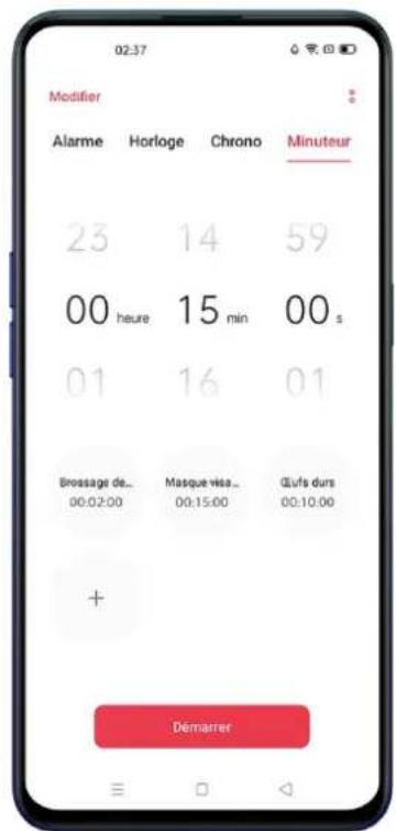 OPPO Reno 3 Pro - Activités courantes préprogrammées - 1