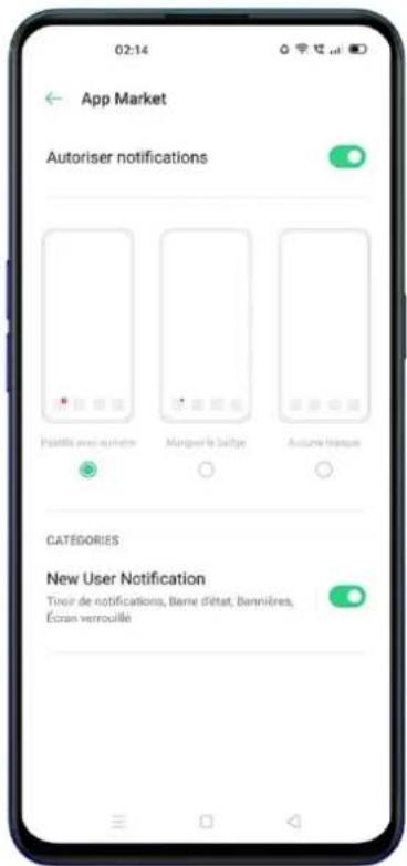 OPPO Reno 3 Pro - Barre de notification - 2