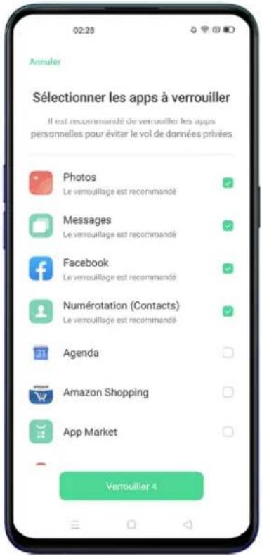 OPPO Reno 3 Pro - Mot de passer de confidentialité - 2