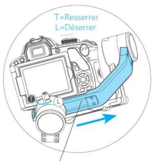 FeiyuTech AK2000S - Régler l'équilibre de l'axe de rotation - 5