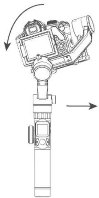 FeiyuTech AK2000S - Régler l'équilibre de l'axe de rotation - 4