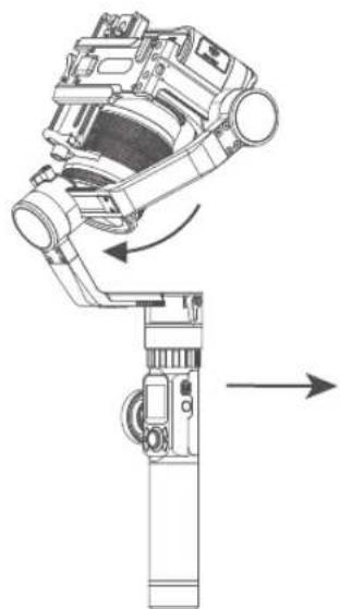 FeiyuTech AK2000S - Ajuster l'équilibre de l'axe d'inclinaison - 3