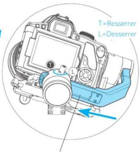FeiyuTech AK2000S - Régler l'équilibre de l'axe de rotation - 3