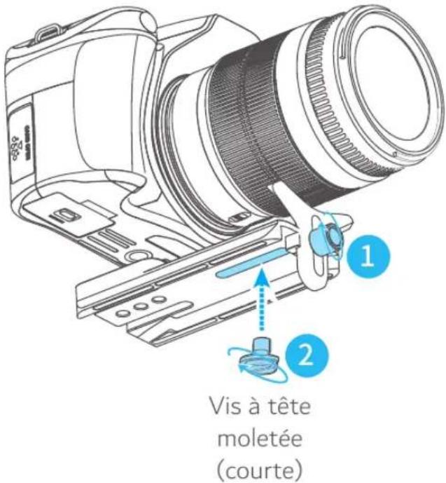 FeiyuTech AK2000S - Installer laamera - 2