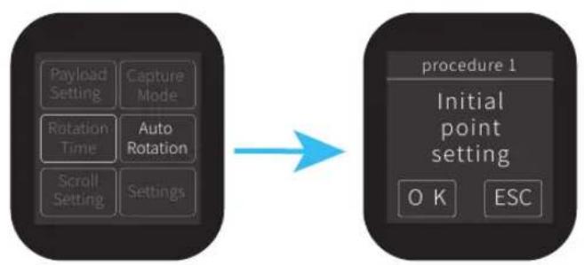 FeiyuTech AK2000S - Réglage du mode auto-rotation - 1