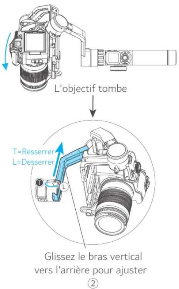 FeiyuTech AK2000S - Régler l'équilibre de l'axe directionnel - 2