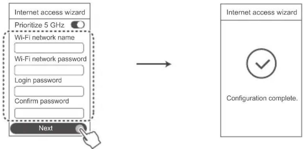 HUAWEI WiFi AX3 Quadcore - Step 2: Configuring the network settings - 9