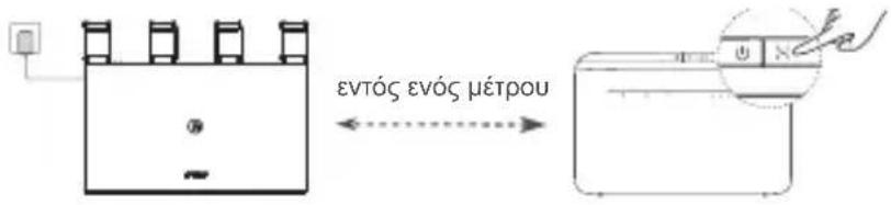 HUAWEI WiFi AX3 Quadcore - E4: πως μπορών συνδέσω μια συσκεύη Wi-Fi με τον δρομολογήτό μου χρησιμοπιώντας WPS; - 1