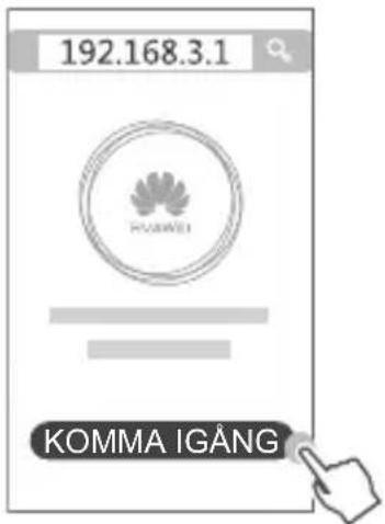 HUAWEI WiFi AX3 Quadcore - Oppna webblasaren sa omdirigeras du automatiskt. - 1