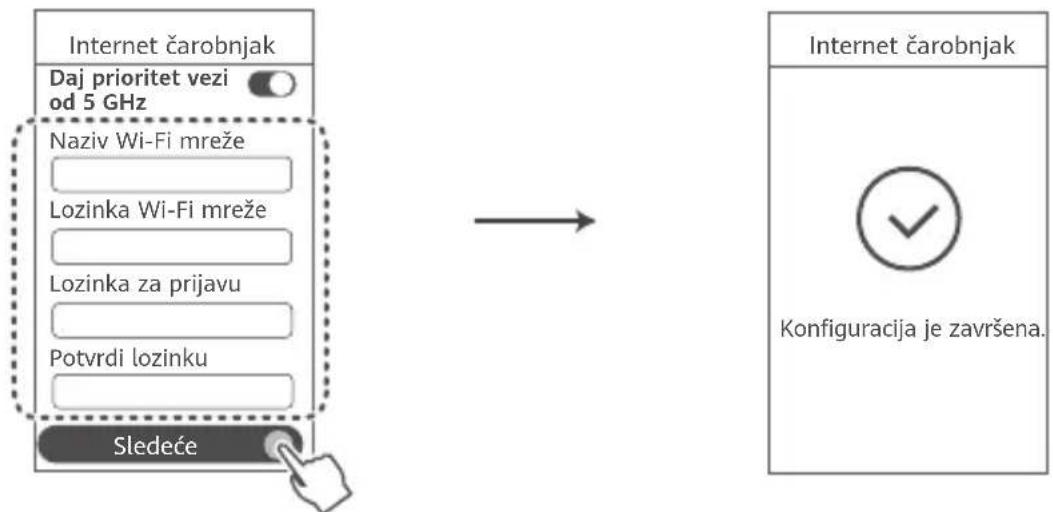 HUAWEI WiFi AX3 Quadcore - korak: Konfigurisanje mrežnih podešavanja - 6