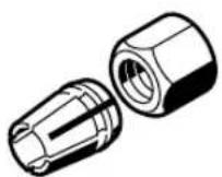 BOSCH POF 1100 AE - ∅ mm / " - 1
