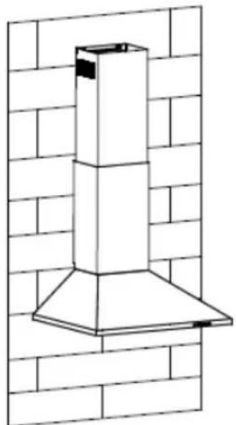 HOOVER HHOOD 300 DECOR HDG9DCK3B - INSTALLATIONDEFDEFLECTEURD'AIRPOURLESMODELES PYRAMIDETSLANT): - 3