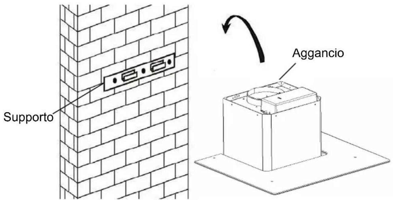 HOOVER HHOOD 300 DECOR HDG9DCK3B - Per inclinato Modello pannello - 1
