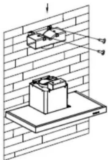 HOOVER HHOOD 300 DECOR HDG9DCK3B - INSTALACE(DEFLEKTORVZDUCHUPROT-SHAPE,OBRÁBĚNÉSKLO, MODELYPLOCHÉHOSKLA): - 3