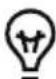 HOOVER HHOOD 300 DECOR HDG9DCK3B - Botão da luz - 1