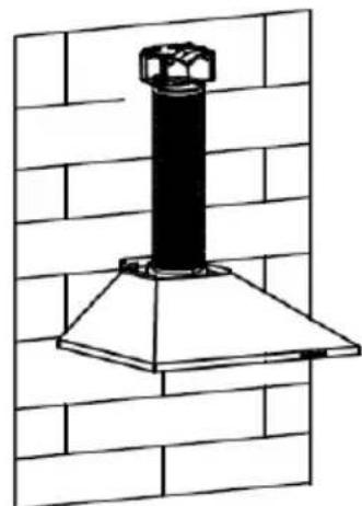 HOOVER HHOOD 300 DECOR HDG9DCK3B - INSTALLATIONDEFDEFLECTEURD'AIRPOURLESMODELES PYRAMIDETSLANT): - 2