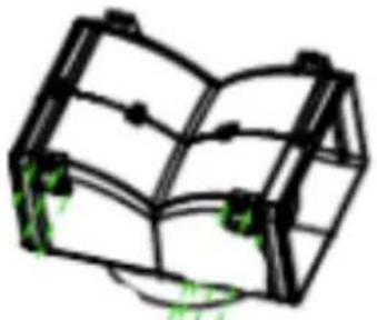 HOOVER HHOOD 300 DECOR HDG9DCK3B - INSTALLATION(AIRDEFLECTORFORT-SHAPE,CURVEDGLASS,FLAT GLASSMODELS): - 6