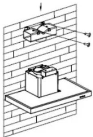 HOOVER HHOOD 300 DECOR HDG9DCK3B - ΕΓΚΑΤΑΣΤΑΣΗ (ΑΝΤΙΣΤΡΟΦΗ ΑΕΡΑ ΓΙΑ Τ-ΤΡΑΠΕΖΑ, ΚΡΥΟΜΕΝΟ ΓΥΑΛΙ,ΜΟΝΤΕΛΟ ΠΛΑΣΤΙΚΟΥ ΥΑΛΟΥ): - 3