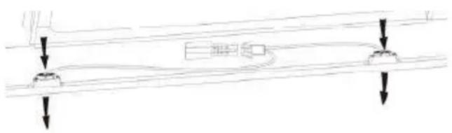 HOOVER HHOOD 300 DECOR HDG9DCK3B - Wechseln einer Glühbirne - 1