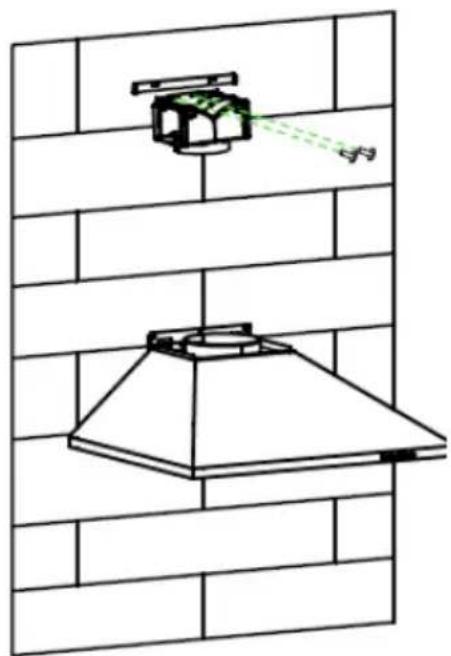 HOOVER HHOOD 300 DECOR HDG9DCK3B - INSTALLATION(AIRDEFLECTORFORT-SHAPE,CURVEDGLASS,FLAT GLASSMODELS): - 12