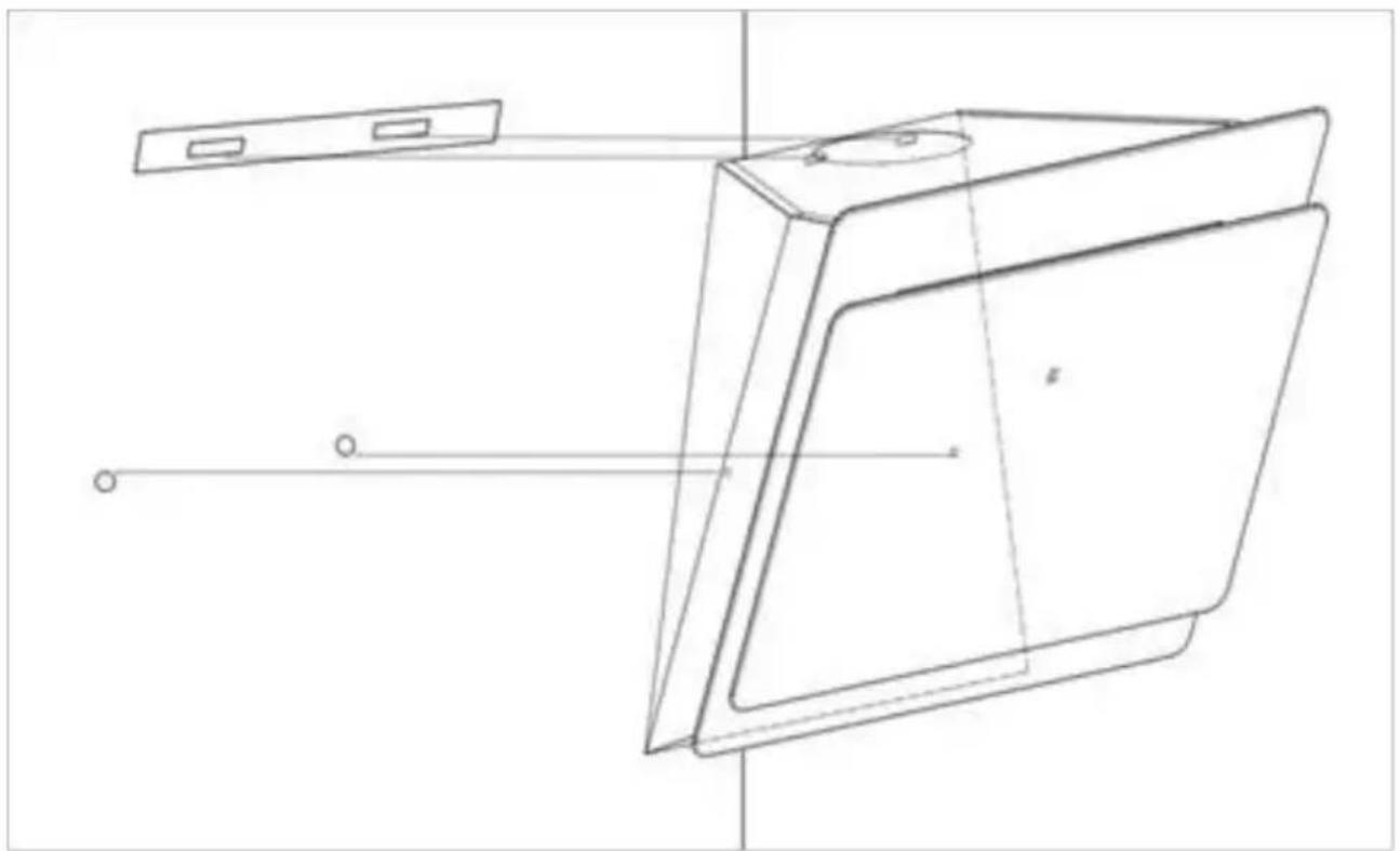 HOOVER HHOOD 300 DECOR HDG9DCK3B - ВНИМАНИЕ: Това е уред от клас I и ТРЯБВА да се заземи - 7