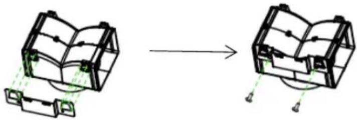 HOOVER HHOOD 300 DECOR HDG9DCK3B - INSTALACIÓNDEDEFLECTORDEAIREPARAPIRÁMIDEYMODELOS SLANT): - 1